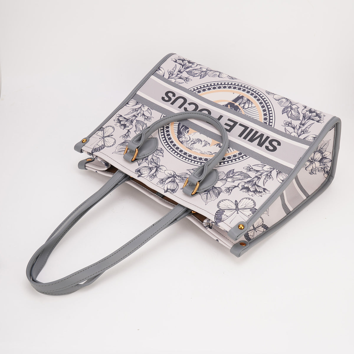 [HLB-2206] Luxury Oil Painting Large Capacity Tote bag for Women